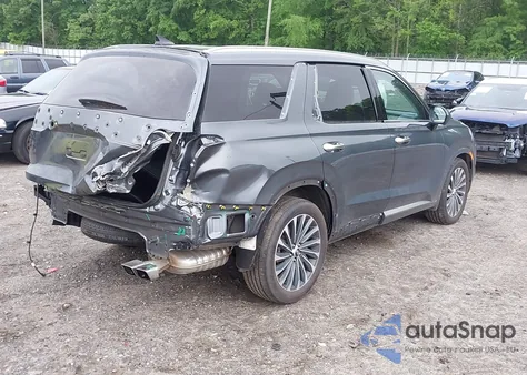 2024 Hyundai Palisade Calligraphy from USA, damaged, VIN KM8R7DGE5RU806672